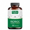 Probiotique Flore Intestinale - 60 Milliards UFC/Jour, 25 Souches de Bactéries con Inulina, 180 gélules - Concentration Maxim