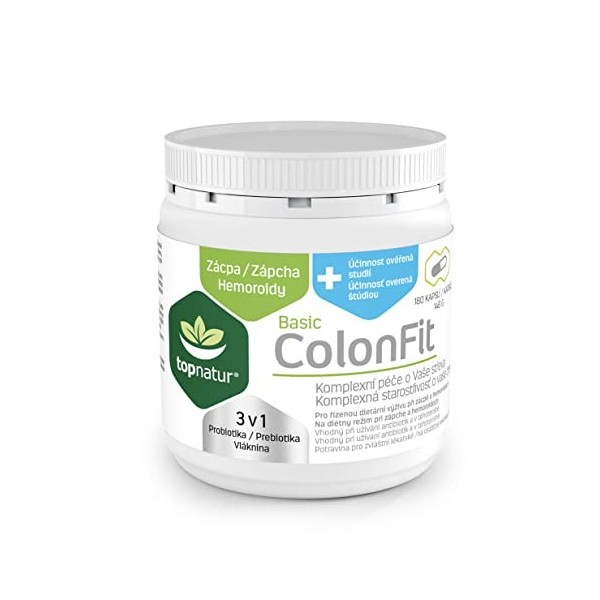 COLONFIT - Anti Ballonnement, Intestinal Constipation et Gaz,Digestion Difficile et Hemorroides. Ventre Plat sans Douleur!