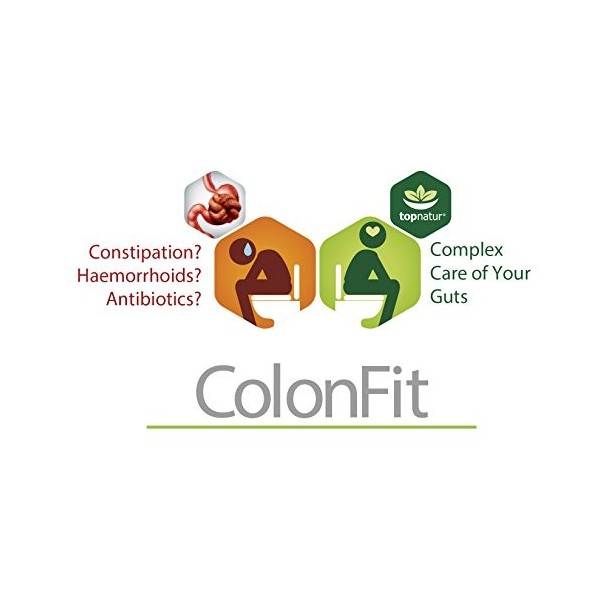 COLONFIT - Anti Ballonnement, Intestinal Constipation et Gaz,Digestion Difficile et Hemorroides. Ventre Plat sans Douleur!