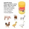 Haofy 1000 Pièces Comprimés de Lactobacilles Probiotiques pour Bétail Porcs Vaches Poulets Canards Troubles Digestifs, Supplé