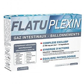 3C Pharma Flatuplexin GAZ INTESTINAUX - BALLONNEMENTS- Lot de 2 Boites