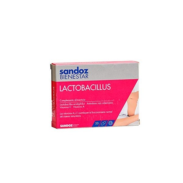 Sandoz Bienestar Lactobacillus 20 Cap