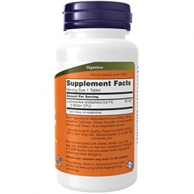 Now: Acidophilus: drei Milliarden stabilisierte Milchsäurebakterien für die gesunde Darmflora - 180 Tabletten