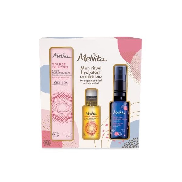 Melvita - Coffret Source de Rose - Certifié