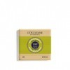 LOCCITANE Savon Solide Extra-Doux Karité Verveine Corps sans Huile de Palme, 100 g