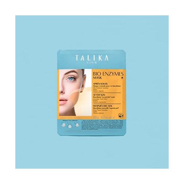 Talika Le Masque en biocellulose après soleil