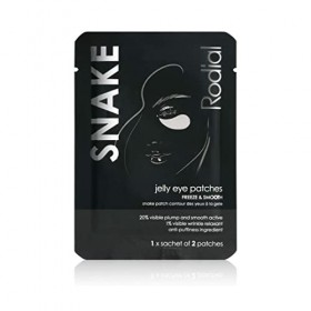 Rodial Snake Jelly Patchs Yeux 1 sachet - Effet Raffermissant et Lissant, Formule Anti-poches avec Syn-ake Tripeptide, Extr