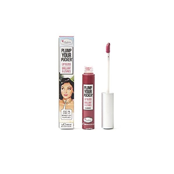 THEBALM Gloss à Lèvres Plump Your Pucker Elaborate Rose Corail