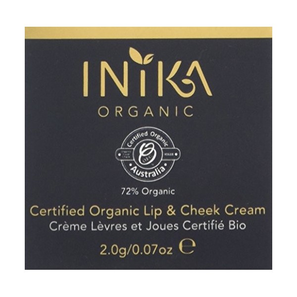 INIKA Crème Lèvre/Joue Certifié Bio 2 g