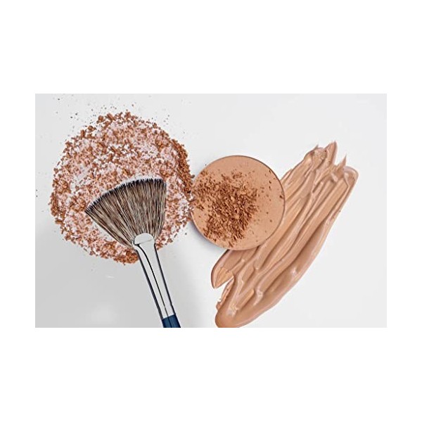 LONDON BRUSH COMPANY Pinceau de Maquillage nouVeau 7 Soft Duster Fan