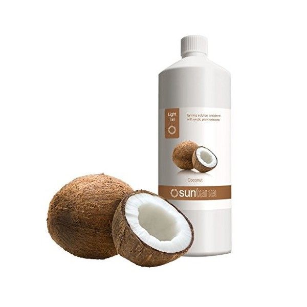 1000ml Spray Tan Solution - Noix de coco parfum 8% DHA