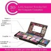 L.O.L Surprise! Townley Girl cosmétiques compactset avec miroir 14 brillants à lèvres, 4 shines corps, 4 brosses coloré marqu