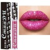 Allbesta 8 couleurs diamant lipgloss brillant paillettes brillant à lèvres crâne liquide rouge à lèvres métallisé mat brillan