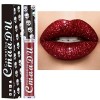 Allbesta 8 couleurs diamant lipgloss brillant paillettes brillant à lèvres crâne liquide rouge à lèvres métallisé mat brillan