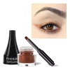 Allbestaye Couleur Eyeliner Gel Liner Coloré Matte Imperméable Bleu Violet Vert Blanc Marron Or Maquillage Pour Les Yeux