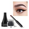 Allbestaye Couleur Eyeliner Gel Liner Coloré Matte Imperméable Bleu Violet Vert Blanc Marron Or Maquillage Pour Les Yeux