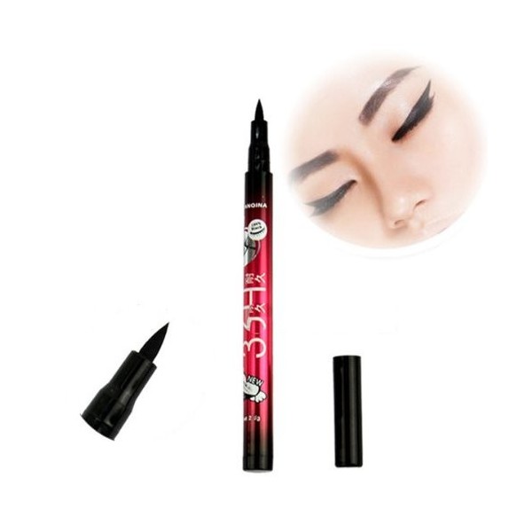 BestMall Noir Waterproof Liquid Eyeliner Eye Liner Pencil Pen