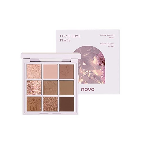 Spray Fixateur De Maquillage Cher Palettes Couleur Lait Fard À Paupières Acrylique Thé Nude Série Couleur Neuf Couleur Terre 