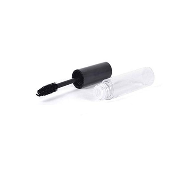 Beito 1 pcs Pratique 10 ml Vide Mascara Cils Tube de Flacon Pratique Liquide Bouteille Récipient Noir Cap Rechargeable Boutei