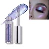 Fard à Paupières Liquide Glitter Eyeshadow Long Lasting Shiny Shimmer Ombre à Paupières Liquide Bâton Pigments Métalliques Im