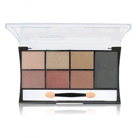 7 Ombres fard a paupieres Marron Nude Grise Rose Bleu Vert