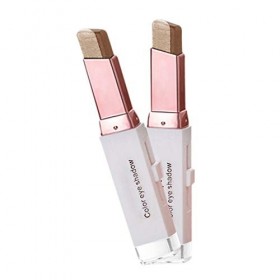 Allbestaye 6 Couleurs Fard à PaupièRes BâTon, Bâton dombre à Paupières Double Couleurs, Crayon de Fard à Paupières Chatoyant