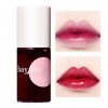 Lip and Cheek Tint Stain, Korean Lip Stain Tint Makeup, Lipstick Long Lasting Waterproof, Non-Sticky Lip Makeup Natural Lip S