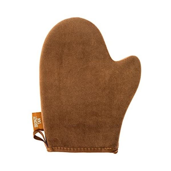 Bronze Tan Gant auto-bronzant et exfoliant pour la peau pour un bronzage sans soleil Autobronzants