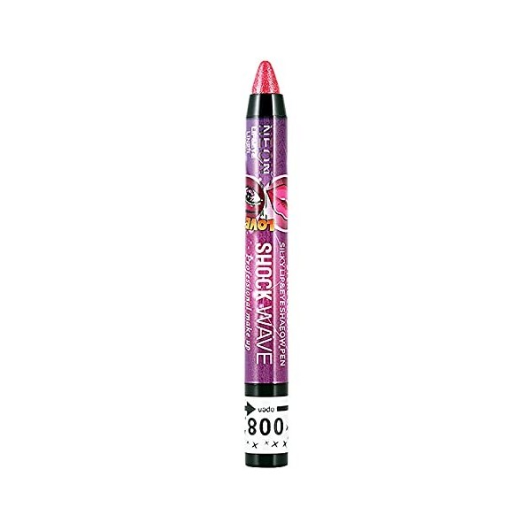 Eyeshadow Crayon pour les lèvres et les ombres - Crayon seiworm Highlight Lying Pen Eye 1 2 tubes à enrouler - Crème pailleté