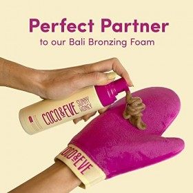 Coco & Eve - Gant Bali Sunny Honey - pour application dautobronzant - en velours doux