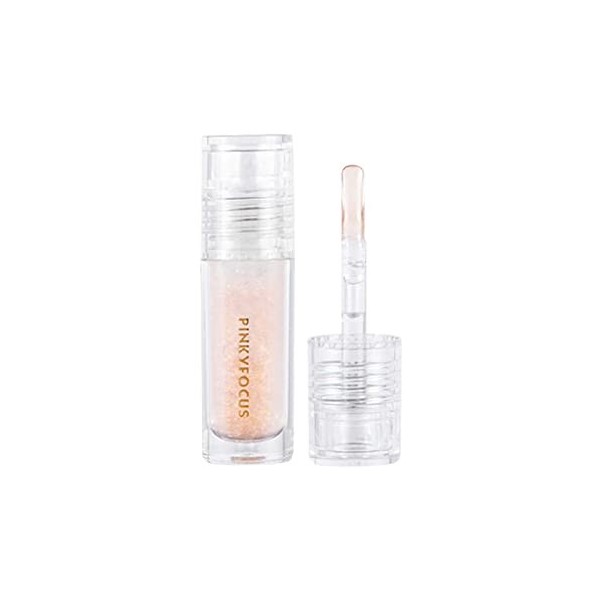 Gloss à lèvres cristal transparent hydratant transparent eau lumière miroir verre lèvre huile à lèvres 2,8 ml kit de maquilla