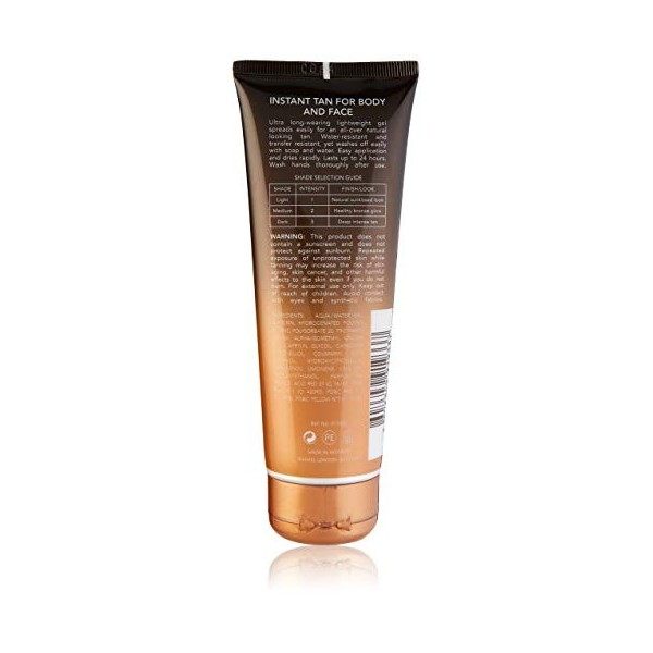 Sunshimmer Water Resistant Instant Tan Wash Off 125 ml - Light Matte