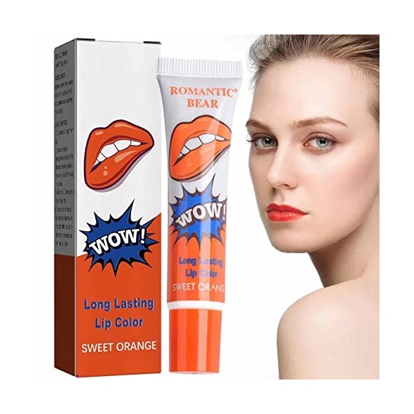 Brillant à lèvres Peel Off Stain Incroyable Imperméable Liquide Rouge À Lèvres Déchirer Lèvres Antiadhésif Longue Durée Brill