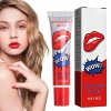 Brillant à lèvres Peel Off Stain Incroyable Imperméable Liquide Rouge À Lèvres Déchirer Lèvres Antiadhésif Longue Durée Brill