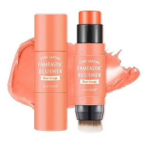 Pisamhid Bâton pour Les Joues - Fard à Joues Naturel Longue durée |, Rouge à lèvres, Maquillage Fard à paupières, Cadeau cosm