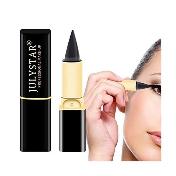 HIFONI Crayon Gel pour Les Yeux - Rouge à lèvres en Gel Solipour Les Yeux,Eyeliner Gel Longue Tenue pour Les Yeux, Crayon Eye