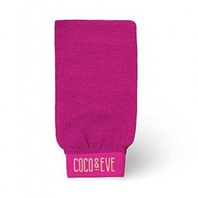 Coco & Eve Gant exfoliant de Bali Sunny Honey pour un bronzage express. Gant applicateur dautobronzant & gant exfoliant pour