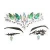 Guangcailun Yeux Visage Strass Autocollants Front Cristal Temporaire Coloré DIY Décorations Costume Festival Maquillage Fourn