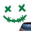 Sticker voiture sourire - Décalcomanies imperméables de visage de sourire pour des voitures décoratives,Autocollants pour cas