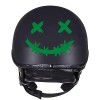 Autocollant de casques de sourire, Autocollants imperméables et décoratifs Smile Face pour voitures, Smile Bike Sticks, Smile