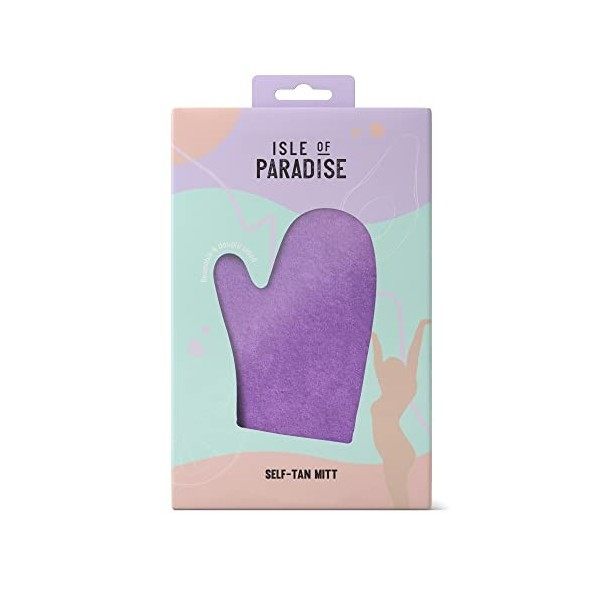 Isle of Paradise Gant applicateur autobronzant pour soins de la peau, végétalien