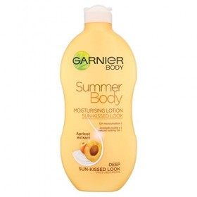 Garnier Summer Body Gradual Lotion hydratante autobronzante foncée pour un bronzage ensoleillé éclatant 400 ml