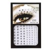 Idiytip 81 Pièces Autocollant de Sourcil Strass Visage Bijoux Festival Rave Autocollants Visage Gemmes Artificielles Autocoll