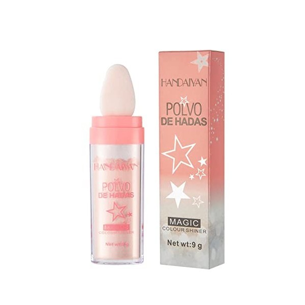 Surligneur Bâton Fée Bâton Surligneur Poudre Paillettes Poudre Libre Pinceau Bâton Contouring Poudre Shimming Poudre Maquilla