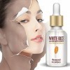 Katpost Sérum Facial Raffermissant Hydratant Gel Anti-Âge Sérum Visage Essence Nourrissante pour la Peau de riz Blanc Essence