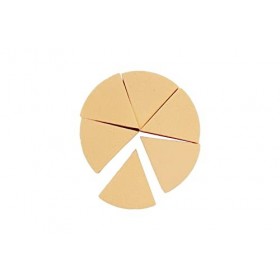 Aurore Beauté - Eponges Prédécoupées Pour Fond de Teint - Résultat Naturel et Homogène - Lavables et Réutilisables