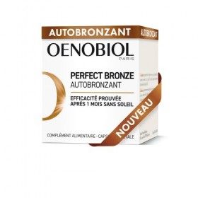 Oenobiol Perfect Bronze Autobronzant - Efficace Dès Le 1Er Mois Sans Soleil - Concentration De 5 Pigments 100% DOrigine Végé
