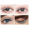 4D Glitter Lash Mascara Diamant Cils pour Femmes Concert Cosmétique Imperméable Durable Épaississement Extension & Facile à E