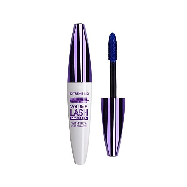 OEM/ODM Free Probe Double Brush Mascara en fibre de soie 4D Étiquettes privées 6 ml Base de mascara D, taille unique 