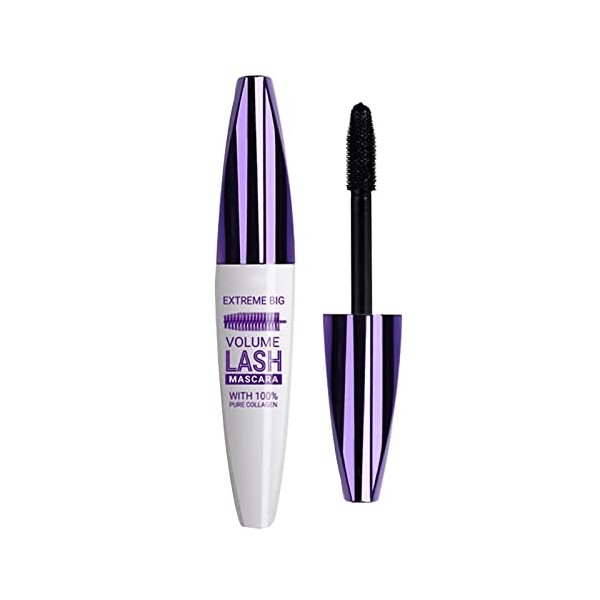 OEM/ODM Mascara à double pinceau en fibre de soie 4D Étiquettes privées 6 ml A, taille unique 